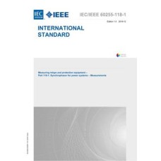 IEC /IEEE 60255-118-1 Ed. 1.0 en:2018